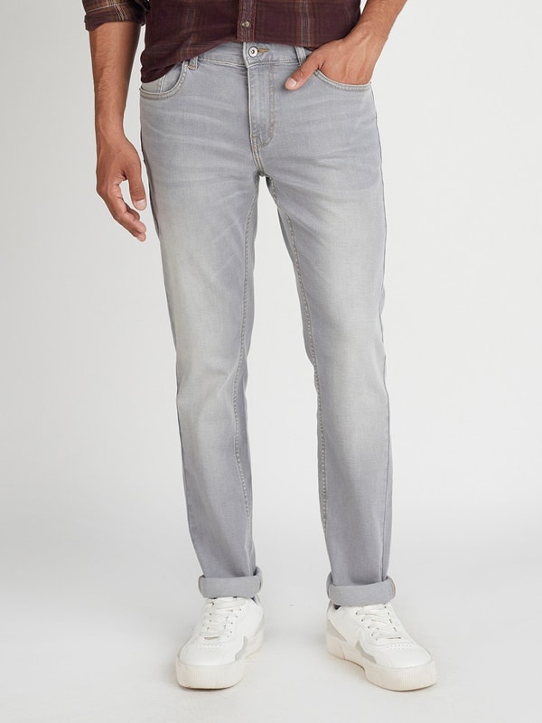 Super Stretch Dark Grey Slim fit Jeans